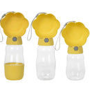 2 In 1 Large Dog Water Bottle Outdoor Travel Portable Dog Drinking Bowls For Small Big Dogs Paw Design Puppy Feeder Pet Supplies