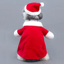 Christmas Dog Clothes Funny Pet Cosplay Santa Claus Outfits For Small Dogs Cats New Year Party Yorkshire Chihuahua Pug Costumes