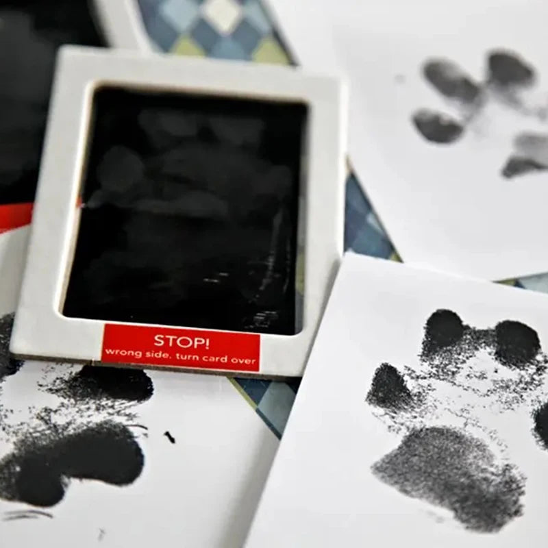 Dog Cat Paw Print Pad Safe Non-toxic Pet Nose Print Souvenir DIY Customized Gift Puppy Kitten Stamp Footprint Accessories