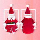 Christmas Dog Clothes Funny Pet Cosplay Santa Claus Outfits For Small Dogs Cats New Year Party Yorkshire Chihuahua Pug Costumes